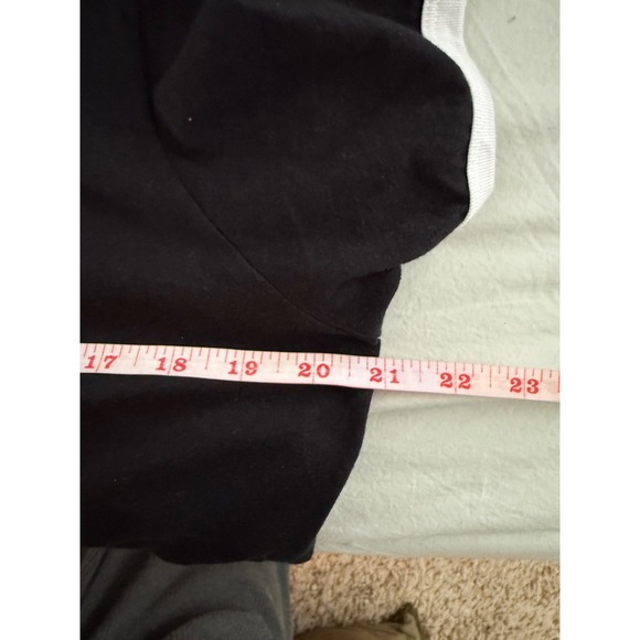 Moomin Characters Graphic Tee L Black Ringer Shirt Nordic Cartoon - Picture 5 of 5